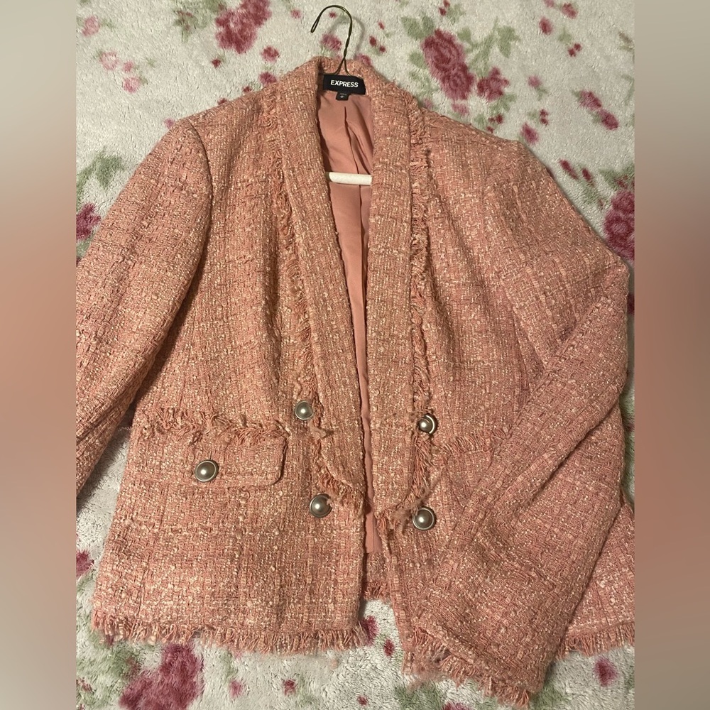 Pretty express jacket never wore